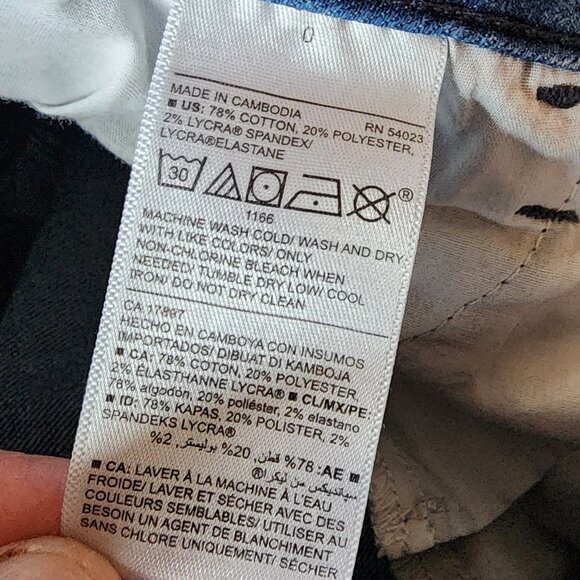 Old Navy Light Wash Denim Super Skinny Jeans Size 0 - Picture 11 of 15